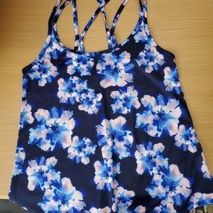 Old Navy Active floral work out top